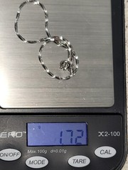 Sterling Silver Bracelet 925 RO 7.25″ Bracelet 1.72 grams Signed