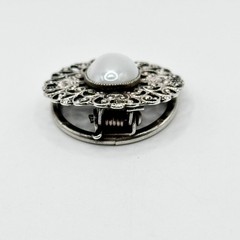 Vintage Antique Ornate Filigree Scarf Ring Clip