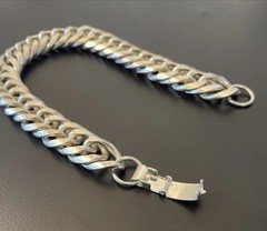 Men’s Vintage Heavy Chunky Chain Link Solid Copper Bracelet 8.5”