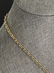 Vintage Womens Necklace Mid Century Tassel Pendant Gold Tone Career Boho