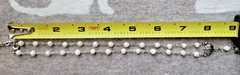 VTG JANICE GIRARDI JGD-LOTUS PEARL Y-Necklace/Rosary Style/Mala .925 Sterling