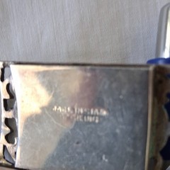 Sterling silver Niello Panel Bracelet Made In Siam
