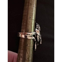 Vintage Mexico Sterling Silver 925 Bird Ring Sz 8.25