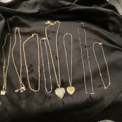Vintage 8 Avon & Unbranded Necklaces All Excellent Condition