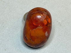 Natural OLD Antique BUTTERSCOTCH Baltic Amber Stone Ring 6,5 gr