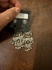 Vintage Estate R.J. Graziano Southwest Chandelier Earrings Pierced