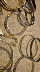 Vintage Bracelet Lot Mixed Materials And Styles
