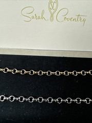 NEW OLD STOCK 1971 SARAH COVENTRY 7″ CHOKER EXTENDERS Gold/ Silver SUPER RARE!