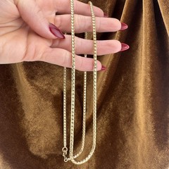 Vintage 14k Gold Filled Long Chain Necklace 30″ | 3.1mm
