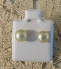 Cultured Pearls 14K Gold Pearl Stud Earrings