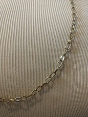 Gold Tone Faceted Teardrop Charms Layered Long Necklace Boho 36 Inches Vintage