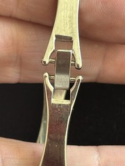 Vintage Taxco Sterling Silver Polished Geometric Bracelet 7.5 Inches 24 Grams