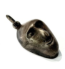 2 Antique 1920s Dutch Abstract Silver Pendant by: Erich Wichman (1890 – 1929)