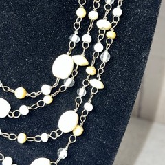 Multi Strand Vintage Over The Head Costume Jewelry Likely From 1950-1970’s.