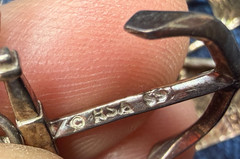 Vintage Pendant Charm Sterling Silver Anchor Nautical