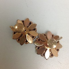 Bugbee&Niles (B .N) 1890-1940 Brooch/Pin a d screw back earrings 2013