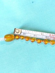 Vintage Natural Honey Amber Childs Kids Necklace 14in Choker