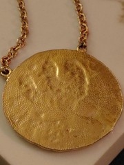 Vintage Napier fenyx Medallion Gold Tone Necklace 1970’s