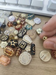 Vintage Now Bulk Jewelry bead Lot 130Pc ALL Brand New Untested 200+Mix and Match