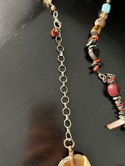 Vintage Necklace 34″ Adjustable Estate Indian Tibet Nepal Himalayan Talisman