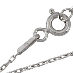 Vintage Sterling Silver 925 Double Star Pendant Necklace 14″-15.5″