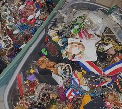5 Pounds Mystery Jewelry Lot Vintage Costume Modern Wearable Craft Junk
