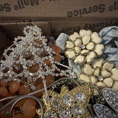 Vintage to Now Jewelry Lot, ALL WEARABLE Untested. No Broken. Box A2