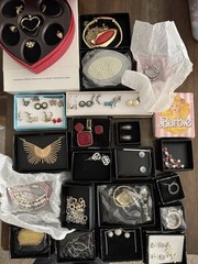 Vintage Jewelry Lot All Avon In Boxes 160 + READ As IS No Returns Make Offer!!!