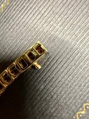 Rainbow Tennis Bracelet (5 stones) 14kt Gold 8.5 in. – Gold Wt. 11.4g