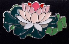 MMA metropolitan museum of art jewelry Lotus Pin 1.25 in