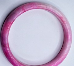 75mm Original Onyx Natural Marble Big Bracelet/Bangle – Stone Jewelry for Women