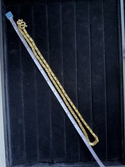 24k Stunning Hefty & Thick Pure .999 Fine Gold Chain 22” inch 4.5mm