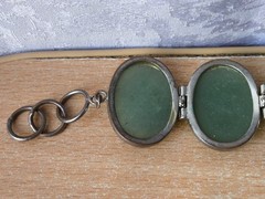 RARE Elegant Nephritis stone Vintage Jewelry Bracelet