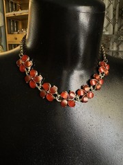 Vintage Thermoset Moonglow Necklaces