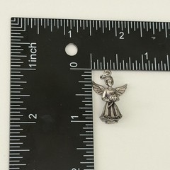 Vintage Hayward 925 Sterling Silver November Guardian Angel 3D Charm Pendant