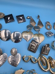Vintage Clip-on And Screw Back Earrings **READ DESCRIPTION**