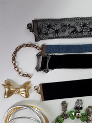 Vintage Women’s Jewelry Lot 31 Pieces Necklace Bracelet More AS PICTURED
