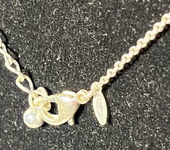 Silver Tone 1970-80s VINTAGE AVON COSTUME CITRINE NECKLACE 20”inches Preowned