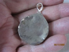Vintage Blue Lapis Luzuli Round 1 7/8 Inch Pendant Collectible BLLRPC-1