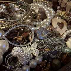 Vintage to Now Jewelry Lot, All Wearable Untested. No Junk. Box D3