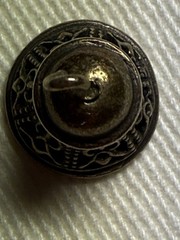 Vintage Sterling? Silver Filigree Bell Charm It Rings