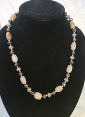 Vtg Lot 10 Costume Fashion Jewelry Quartz Faux Pearl Earrings Necklaces Estate