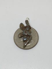 Vintage Sterling Silver 925 Fairy Nymph Pendant
