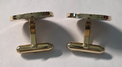 Vintage Cufflinks Made with Genuine Silver Mercury Dime 2.2 cm Dated 1944 & 1937