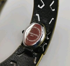 Vintage Heidi Daus Hidden Quartz Watch Bracelet Multicolor Rhinestones Art Deco