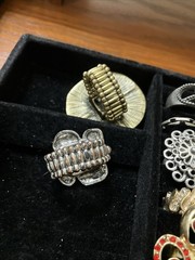 Vintage ~Modern Ladies Fashion Costume Jewelry Rings Lot B 31 AS IS Some STONES