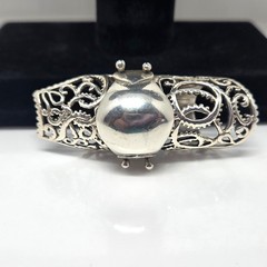 Armor Ring Artisinal Renaissance Medieval Viking Goth Gothic Punk Size 8