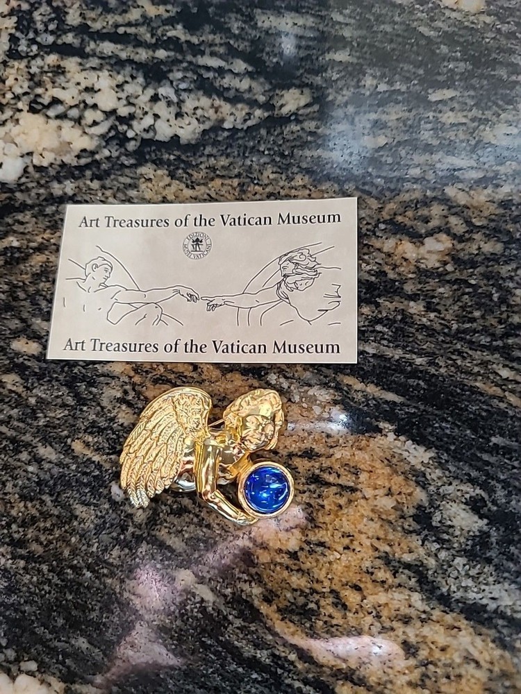 “ANGEL” Brooch Pin. Unk Designer Brooches