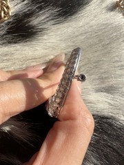 🩷 Was $12000 Art Deco Platinum 4.5ct Old Mine Diamond Pink Tourmaline Horseshoe