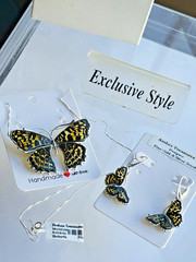 Butterfly Genuine Baltic Amber Necklace Vintage Egg Yolk Butterscotch Polish 老琥珀